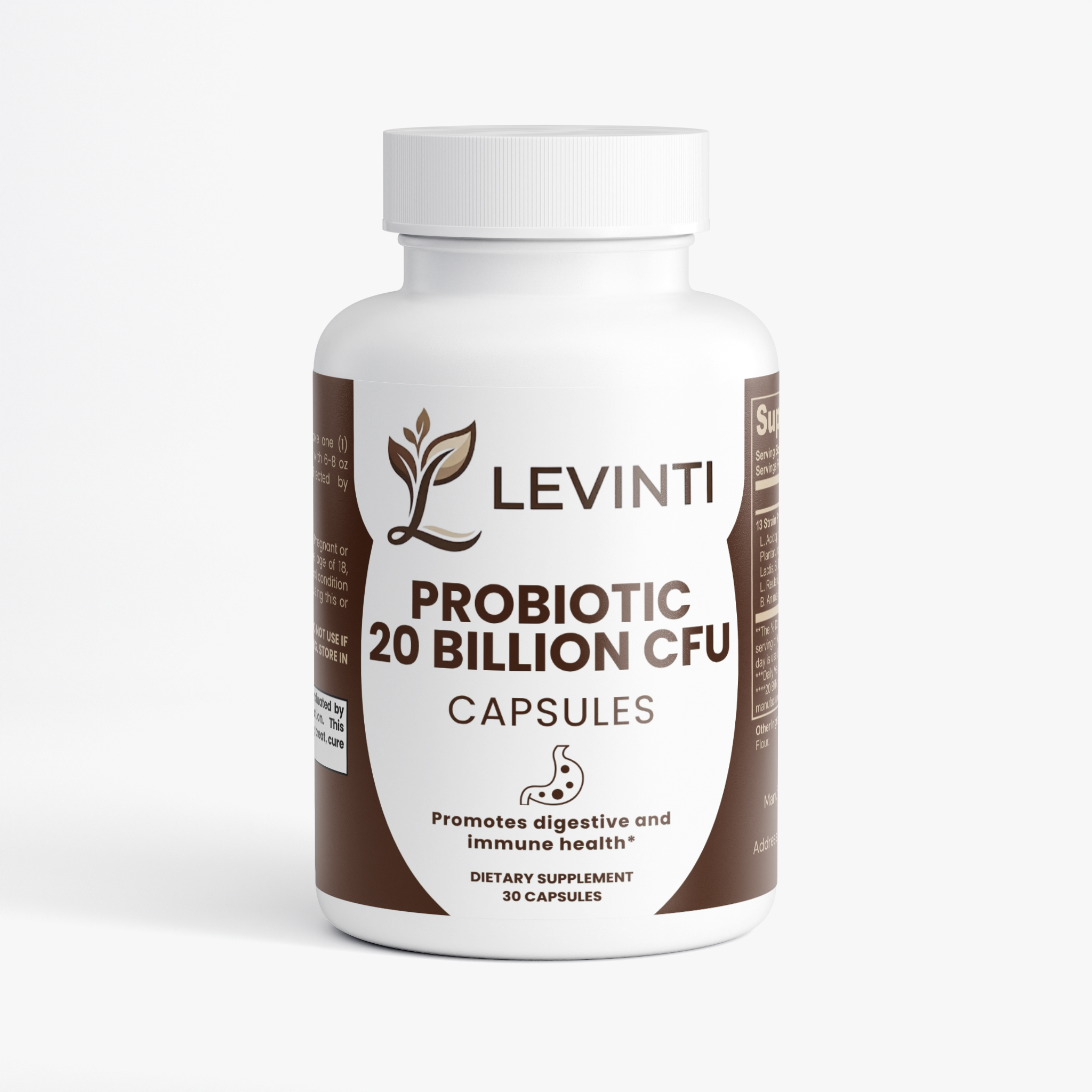 Leventi Probiotic 20 Billion CFU Capsules